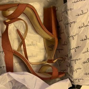 LULUS TAYLOR RUSTY ROSE SANDALS